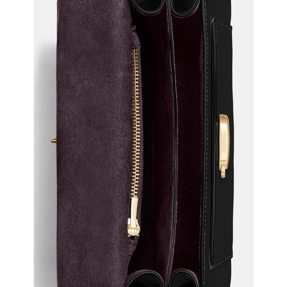 NWT Coach Tabby Top Handle 20 in Mixed Leather - Picture 7 of 11